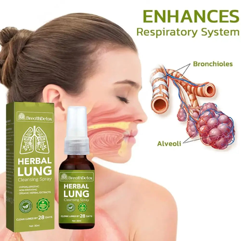 Breath Detox Herbal Lung Cleanse Spray