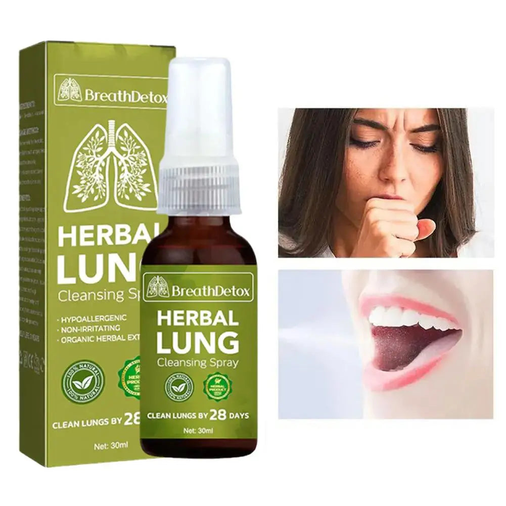 Breath Detox Herbal Lung Cleanse Spray